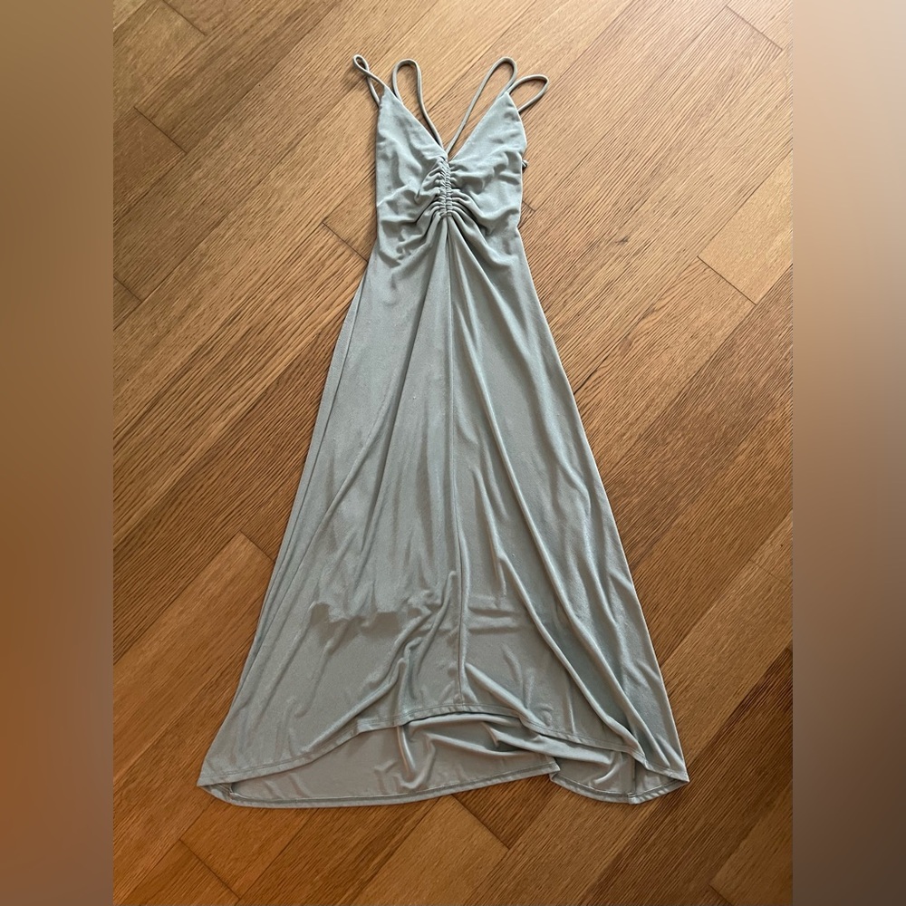 Sage Green FORE Dress Small